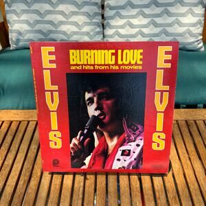 Elvis Presley Burning Love Vinyl Record RCA